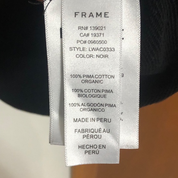 Frame denim black sweatshirt - Picture 3 of 4